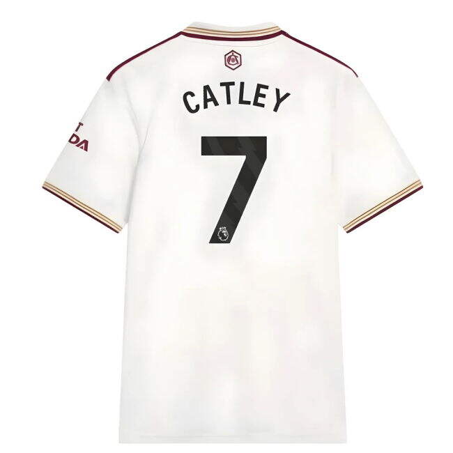 2025-2026 Arsenal Third Authentic Retro Jersey Popular Catley 7 A#498