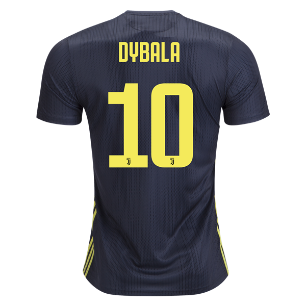 Paulo Dybala 10 Juventus 1819 Third Soccer Jersey Shirt - Official