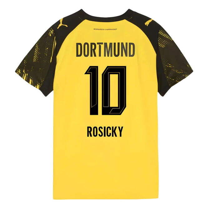 2025-2026 BVB Home Economic Shirt - Kids (Rosicky 10) Stretch Fabric