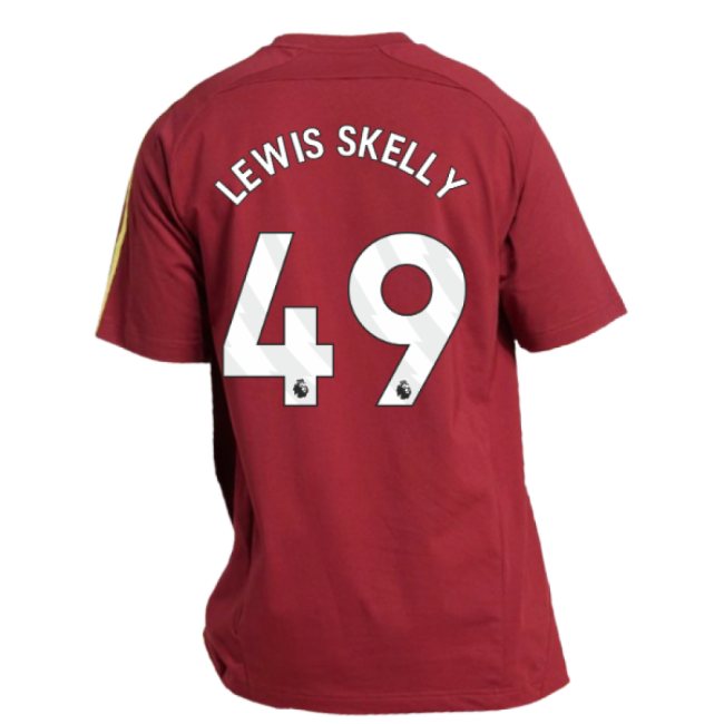 Arsenal Arsenal Ubp Tee Noble Maroon Lewis Skelly #49 Premium Qual...