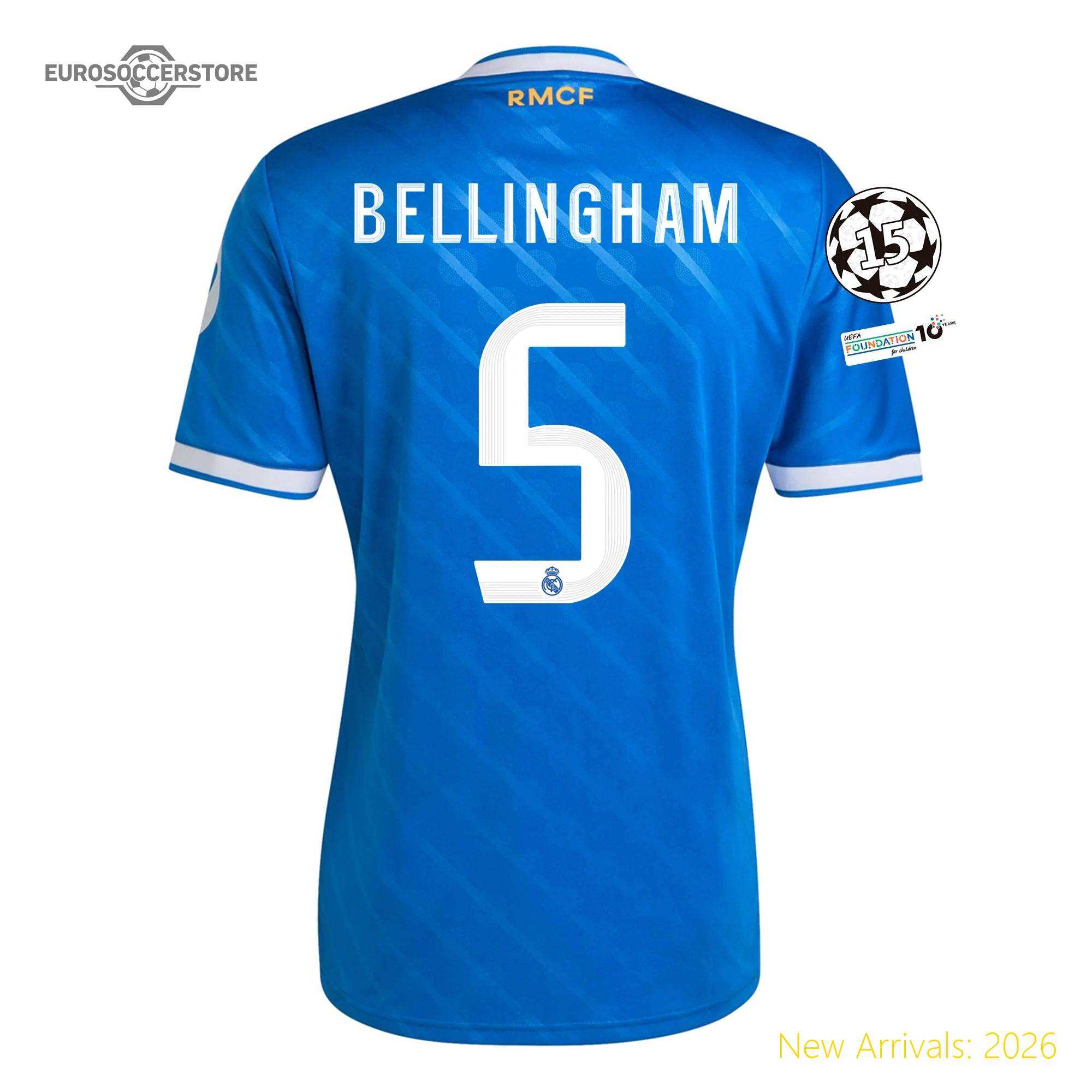 Sleek Design Kids Top-grade Rma Football Legend Third Jersey 2023