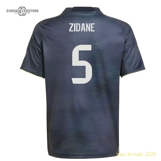 2025-2026 Real Madrid Away Top-tier Jersey Zidane Adidas Climacool