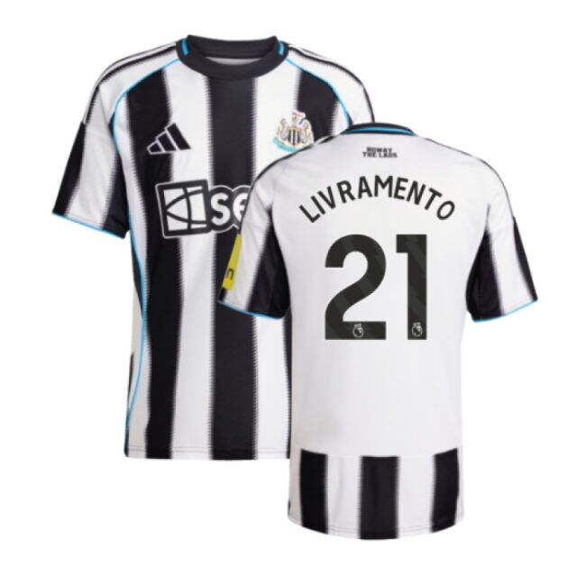 2025-20 Newcastle Home Jersey Livramento #21 Edition Men L S M