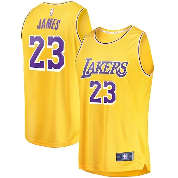 LeBron James LAL Fast Break Jersey - trendy Basketball - Icon Edition