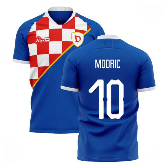 2025-2026 Dinamo Zagreb Home Concept Shirt (Modric 10)
