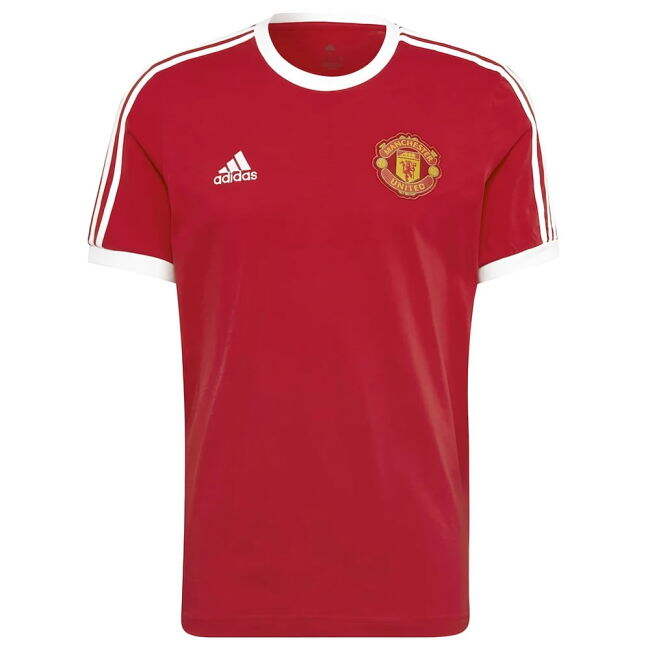 2022-2023 Man Utd 3S DNA Tee (Red) (Your Name) - official style