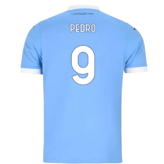 2025-2026 Lazio Home Shirt (Pedro 9) Lightweight Durable Stitching