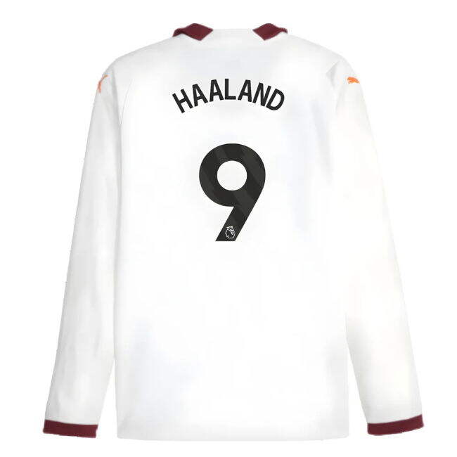 Man City EPL Team Contemporary Away Match Shirt (HAALAND 9)