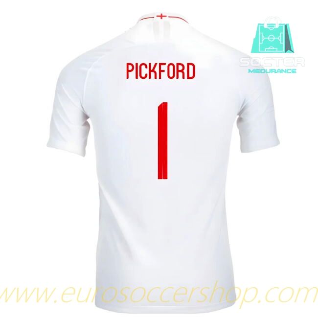 2018-2019 Three Lions High Quality Home Football Shirt (Pickford 1)