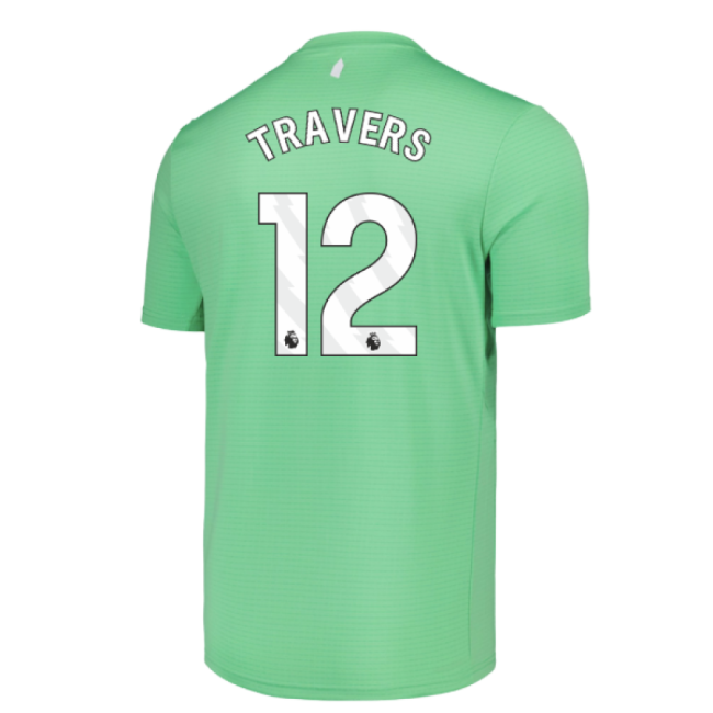 2025-2026 Everton Goalkeeper Home Shirt (Green) (Travers 12)