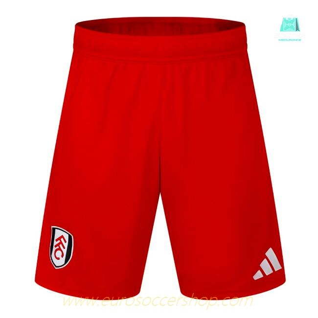 2024-2025 Fulham Away Shorts (Red)