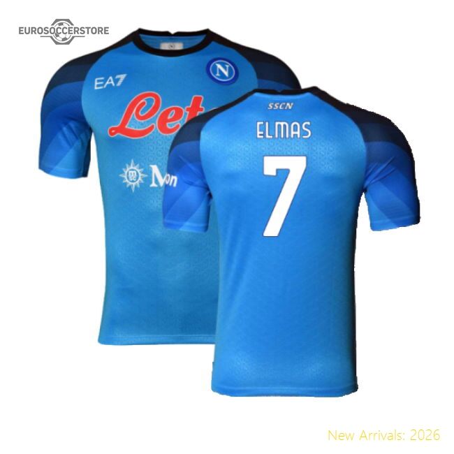 Performance Napoli 2022-23 Player Issue Home Shirt (3Xl) (Elmas 7)