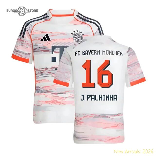 2025-2026 Bayern Munich Second Jersey (kids) (j Palhinha 16)