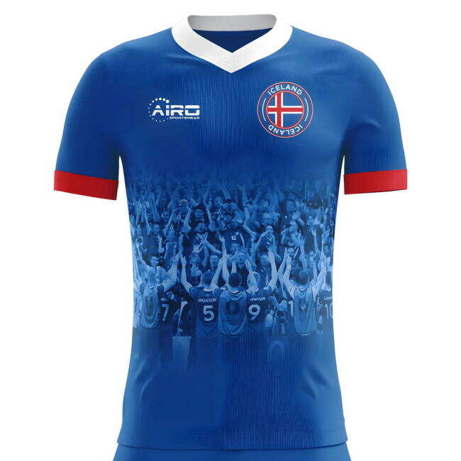 Latest Iceland Home Football Shirt 2025-2026 (Baby)