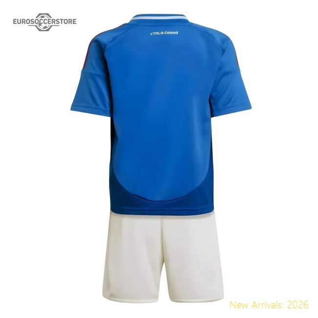 Authentic European Team 2024-2025 Home Short Sleeve Shirt