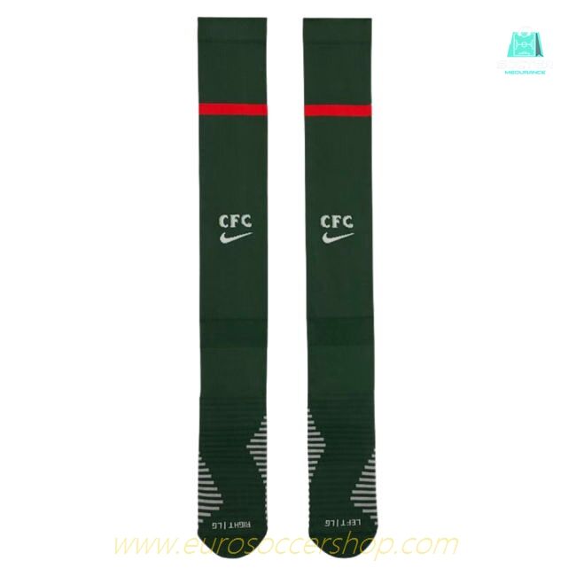 2025-2026 Chelsea Away Socks (Bottle Green)