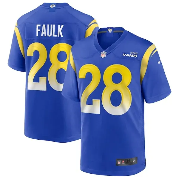 Los Angeles Rams Game Football Jersey - Royal M | player jersey