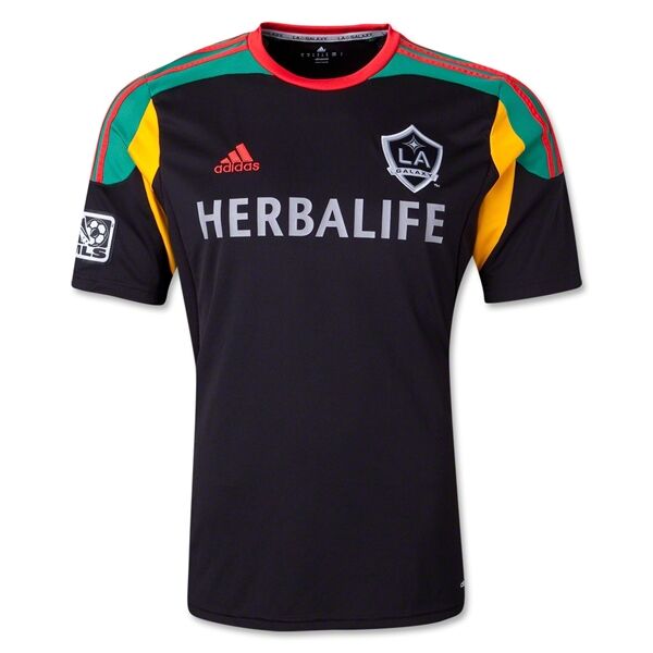 Professional Elite Series 2013 La Galaxy Away Black Jersey Shirt