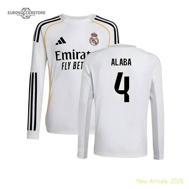 Real Madrid Alaba Pro-level Home Jersey Spanish League Puma Drycell