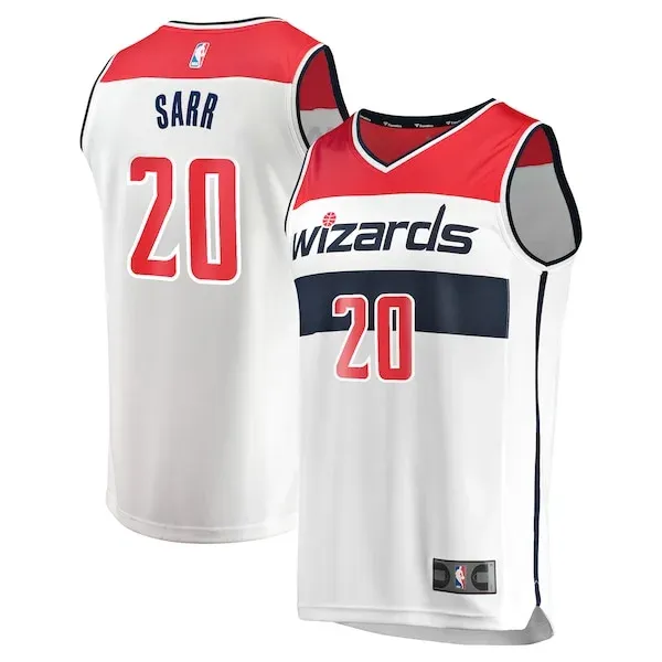 Alexandre Sarr WAS Replica Jersey - contemporary Basketball - White