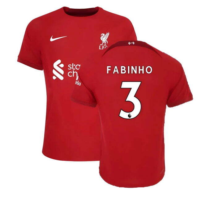 2022-20 Liverpool Home Soccer Jersey FABINHO (3) L M S