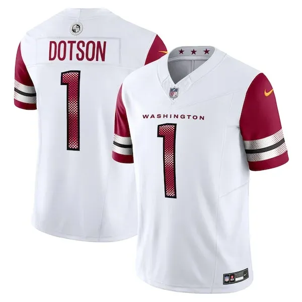 None Jahan Dotson Limited Jersey - White | NFL Player Jersey