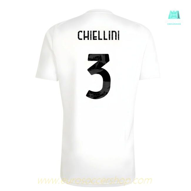 2025-2026 Juventus Training Tee (White) (Chiellini 3)