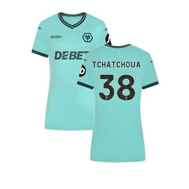Value Pack 2025-2026 Wolves Away Shirt (Womens) (Tchatchoua 38)