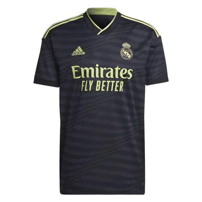 Authentic 2022-2023 Real Madrid Spanish Football Third Uniform