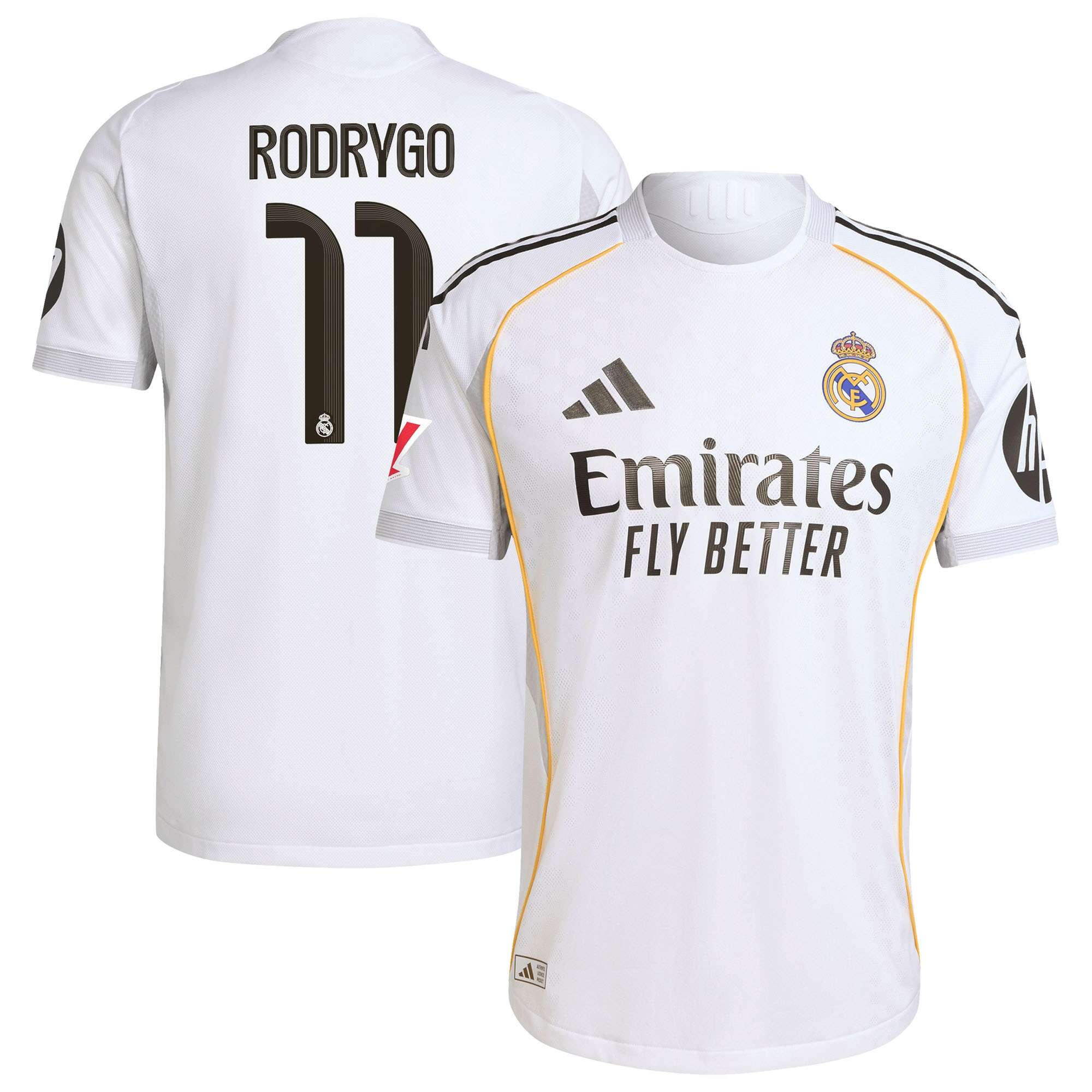 Real Madrid Men's 2025 Elite Authentic Jersey - Match-Worn - Must-Have