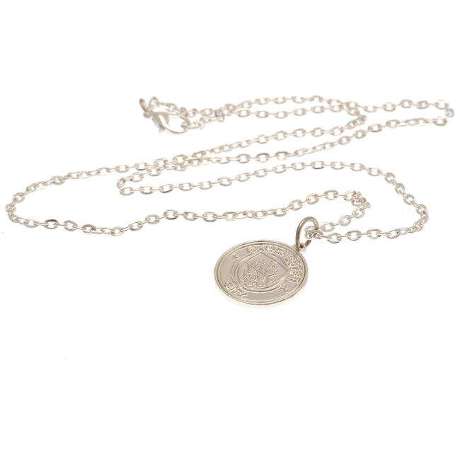 Manchester City FC Silver Plated Boxed Pendant (Match Day)