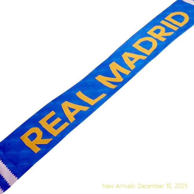 None Real Madrid 2025-2026 Third - Genuine & Budget-Friendly - Blue...