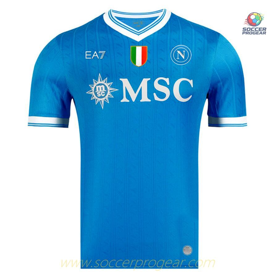 Naples Youthren's Home Soccer Uniform Football Jersey 2025/26 Collection