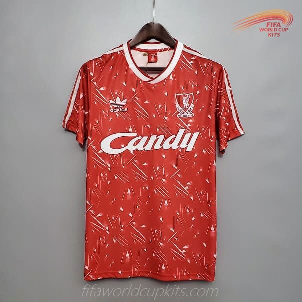 Liverpool 89 to 91 First Choice Soccer Uniform