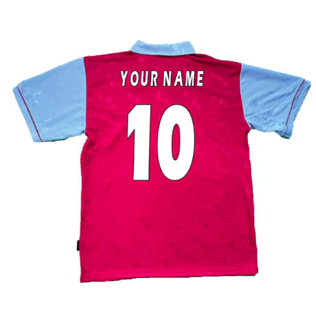 Great Deal Authentic 1995-1996 WHU Home Football Shirt Your Name#209