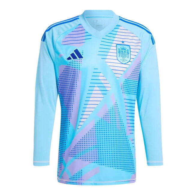 2024-2025 Spain Home LS Goalkeeper Shirt (Semi Blue)