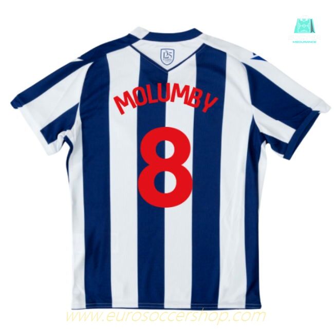 2025-2026 West Brom WBA Home Shirt - Kids (Molumby 8)