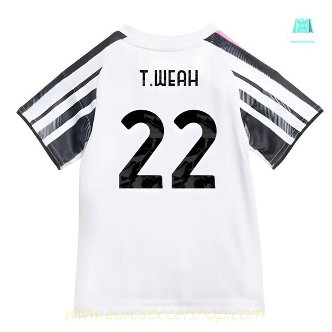 2025-2026 Juventus Home Baby Kit (T.Weah 22)