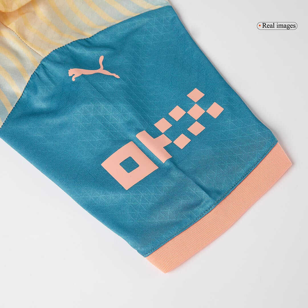 Manchester City Fourth Away Authentic Soccer Jersey- Definitely City (UCL)