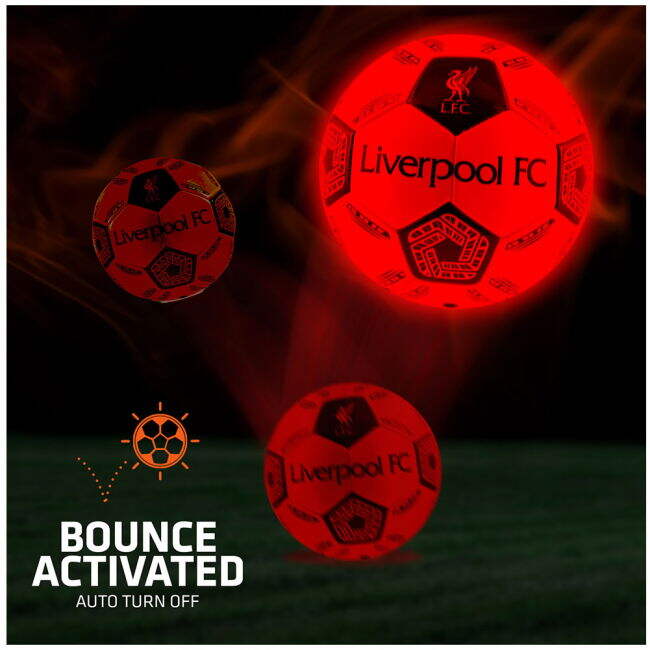 Vintage Liverpool Liverpool FC LED Glow Football for Game Day
