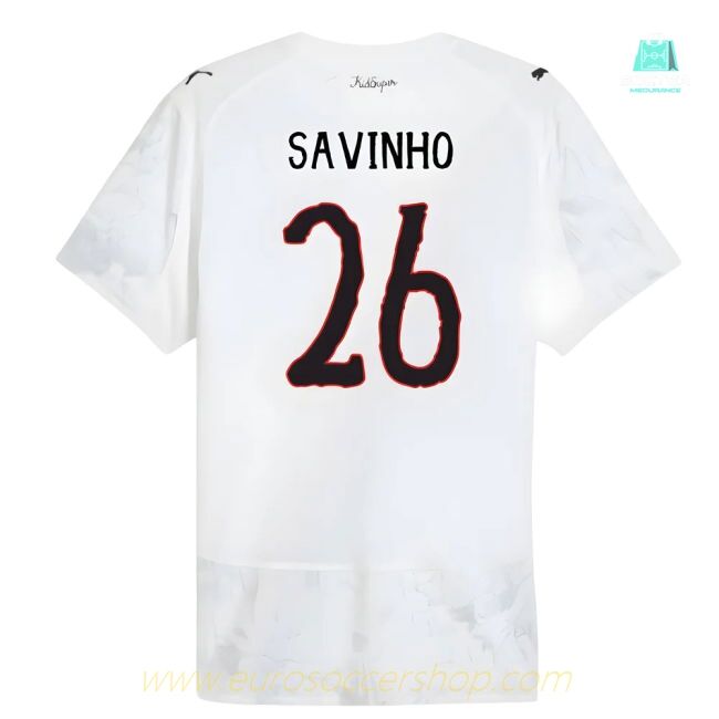 2025-2026 KIDSUPER x Manchester City CWC Authentic Shirt (White) (Savinho 26)