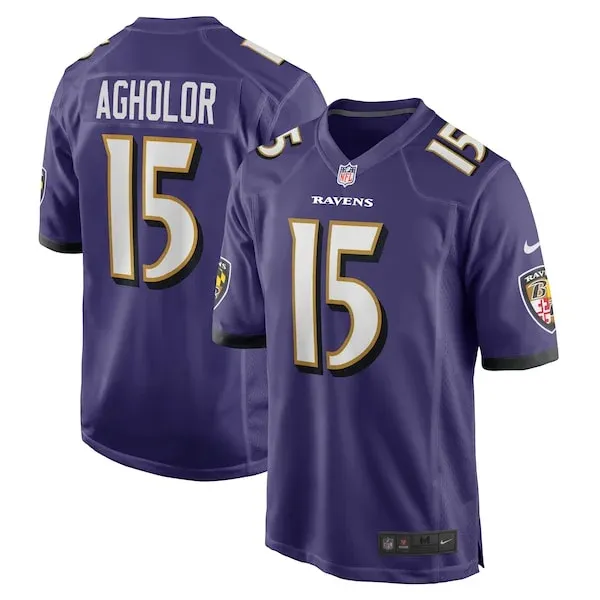 Performance Baltimore Ravens Game Jersey - Premium Purple NFL Fan J...