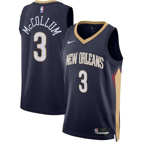 C.J. McCollum NOP Swingman Jersey - contemporary Basketball - Navy