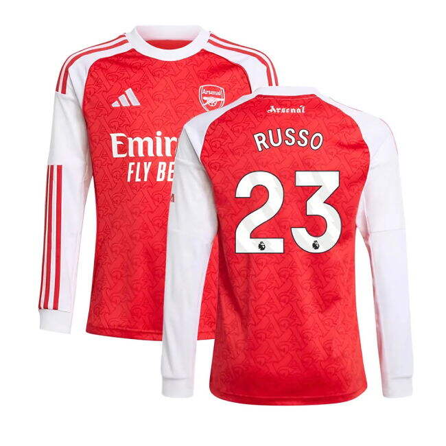 2025-20 Arsenal Home Football Kit Russo Printing L M S Kids
