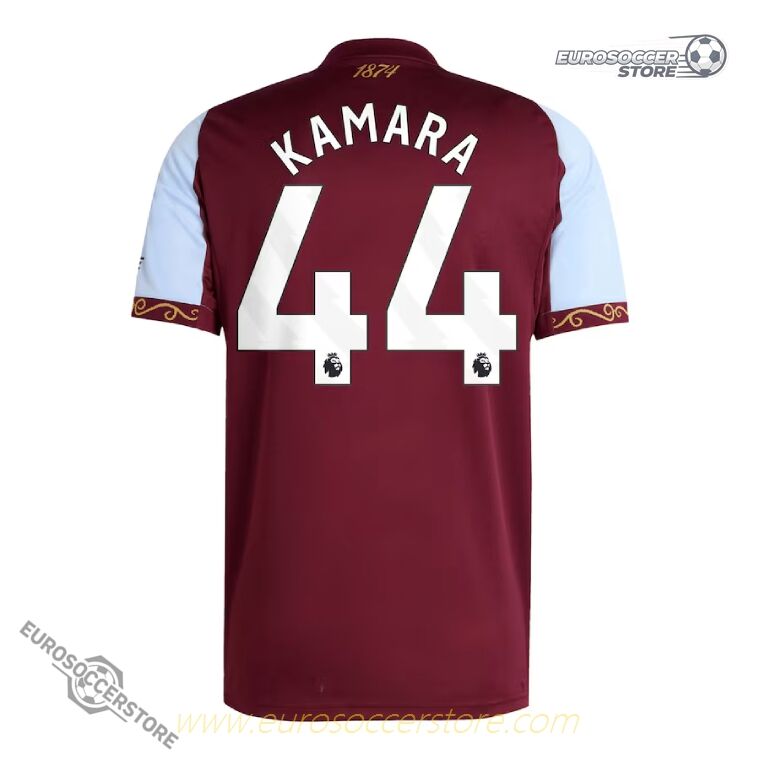 Aston Villa 25-26 Home Jersey KAMARA #44