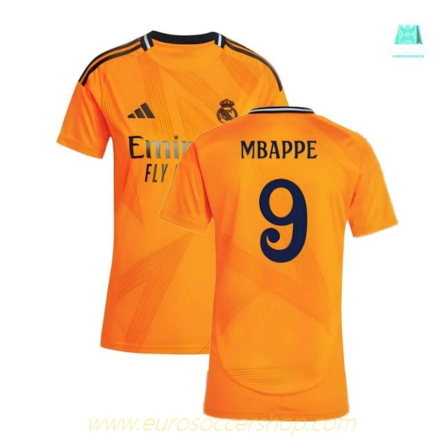 2024-2025 Real Madrid Away Shirt (Womens) (Mbappe 9)