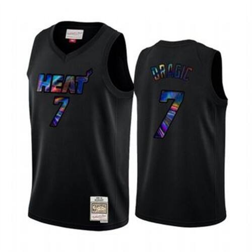 High-Quality Miami Heat Goran #7 NBA Game Jersey Game-Day