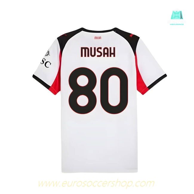 2025-2026 AC Milan Away Shirt (Musah 80)