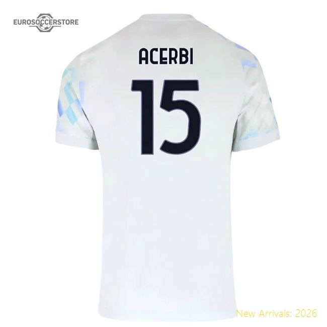 Premium-grade 2025-2026 Inter Milan Away Shirt (acerbi 15)