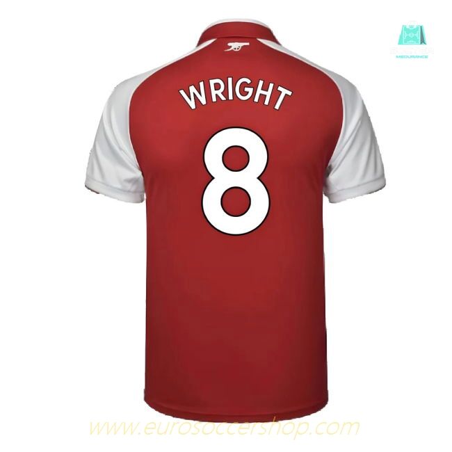 Arsenal 17/18 Home Football Shirt Adult Size XS ((Excellent) XS) (Wright 8)